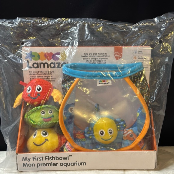 New Lamaze “My First Fishbowl”, Developmentally Focused 6 Month+ Factory Sealed - Picture 2 of 10